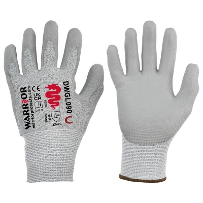 Warrior Protects DWGL090 Cut Level C Dexterous Warehouse Grip Gloves